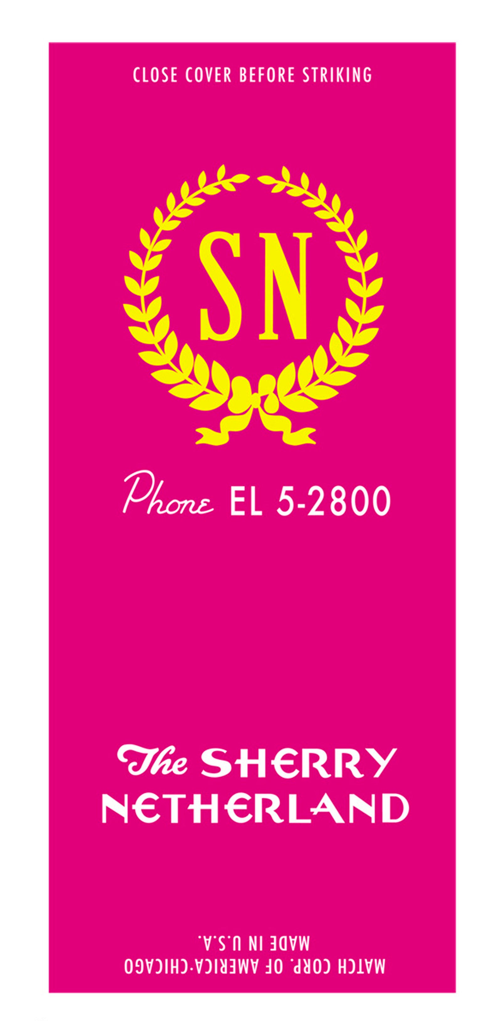 Matchbook Sherry