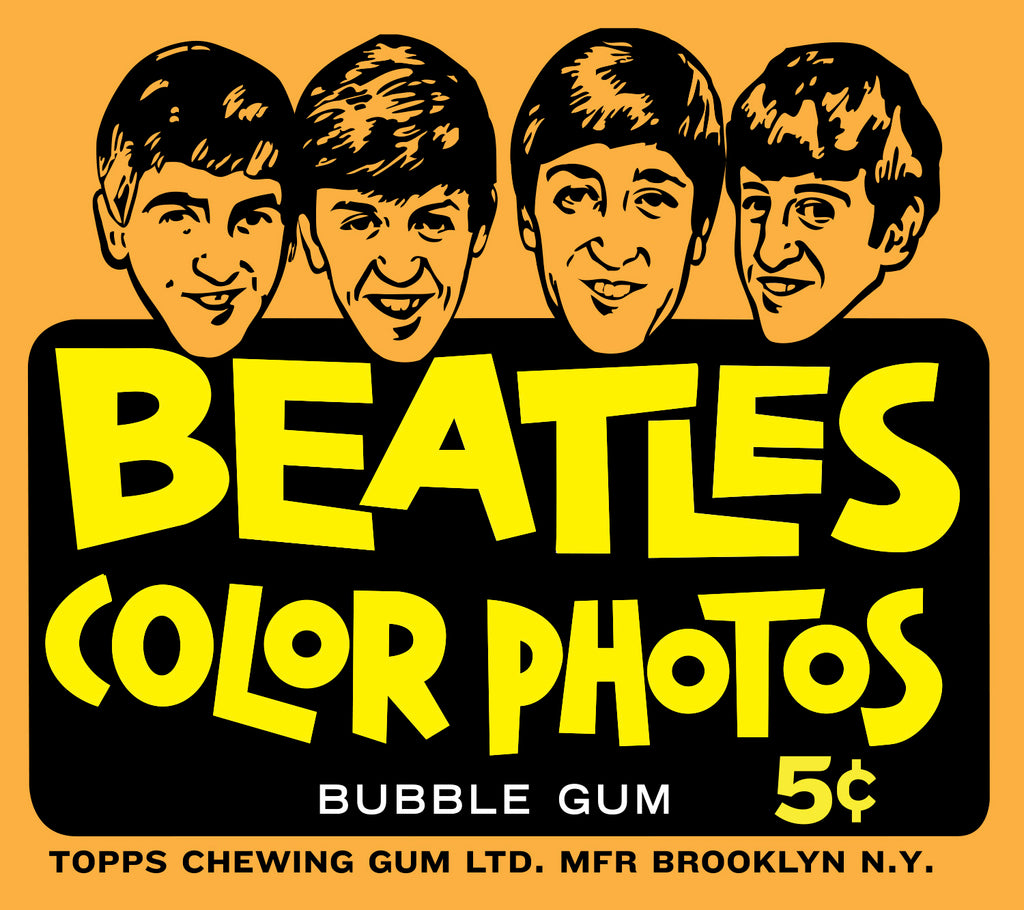 The Beatles Bubble Gum Box