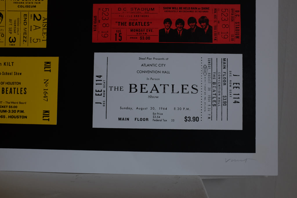The Beatles Topps Bubble Gum Panel